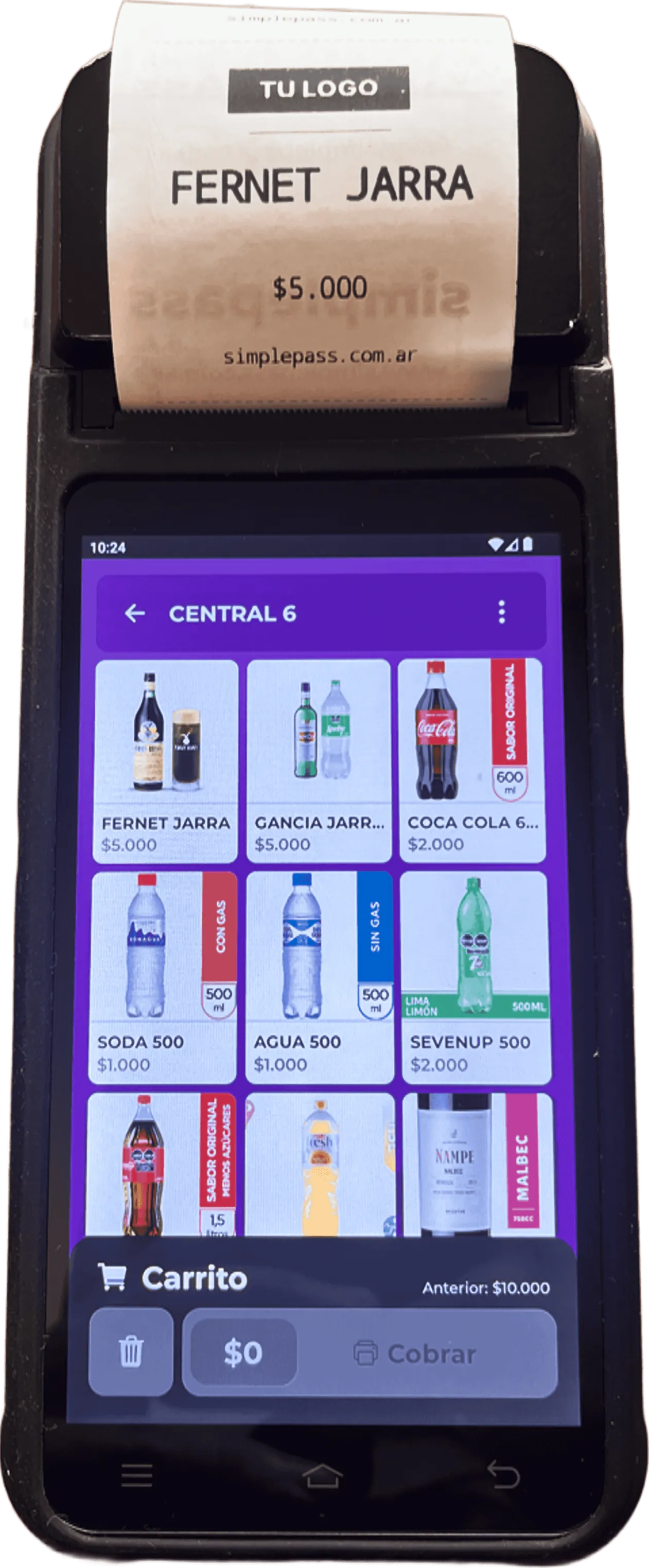 Paso 3: Imprimir tickets